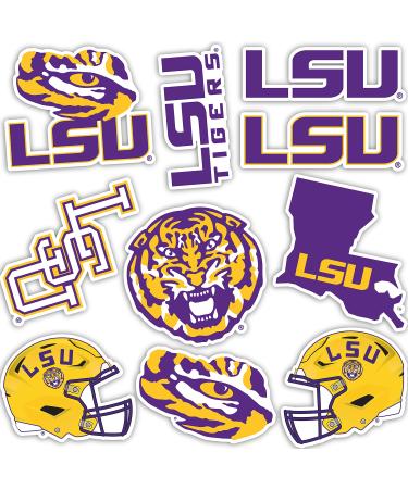 LSU Louisiana State University Retractable Badge Holder Ticket Clip Reel ID