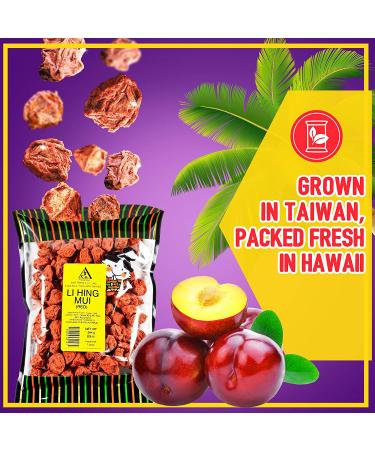 Asia Trans Li Hing Mui Crack Seed Plums - Sweet & Sour Dried Asian Plum Candy - Buy Online on GoSupps.com