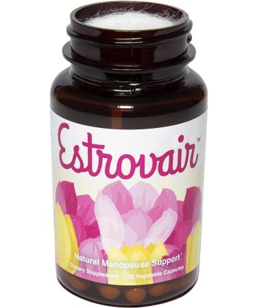 Estrovair Menopause Support Supplement - Natural, Non-GMO, Vegan & Gluten-Free - Buy Online on GoSupps.com