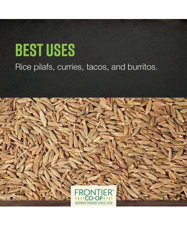 Buy Frontier Organic Cumin Seed Whole 16 oz | Premium Spices for Cooking - Buy Online on GoSupps.com