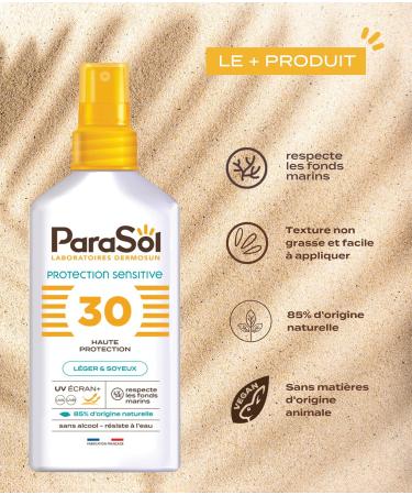 Parasol Protection Spray 30 FPS - Ultimate UV Defense for All Skin Types | International Shipping Available - Buy Online on GoSupps.com