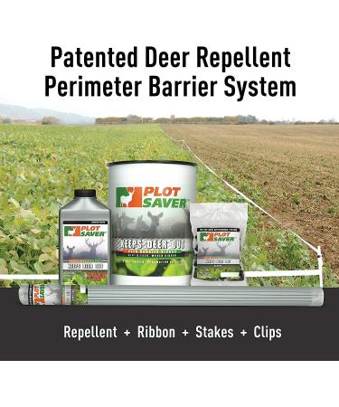 PlotSaver PS-KIT Deer Repellent System - Protect Your Perimeter from Deer - Buy Online on GoSupps.com