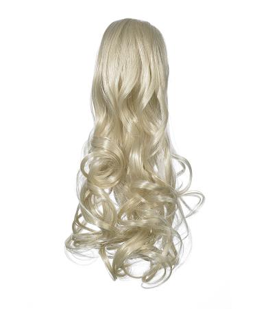 Love Hair Extensions Synthetic Hair Ponytail Gushy Bird with Alligator Clip 40.5 cm 24 Sunlight Blonde