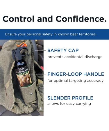 Personal Security Products Mace Brand Guard Alaska Maximum Strength Bear Spray  20 Powerful Pepper Spray  Mace Spray Self-Defense for Hiking, Camping, and Other Outdoor Activities, Made in USA - Buy Online on GoSupps.com