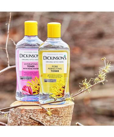 Alcohol-Free Witch Hazel Toner | Dickinson Brands 16 fl oz Hydrating Formula - Buy Online on GoSupps.com