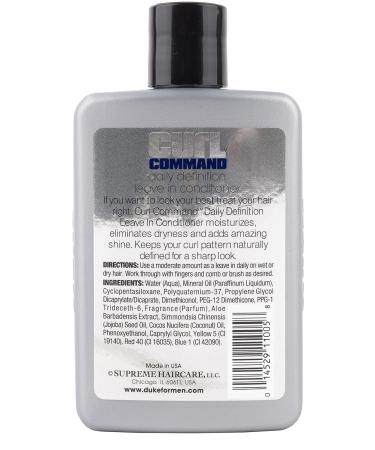 Duke Curl Command Leave-In Conditioner - Perfect for All Curl Types | Nourish & Define Curls - Shop Internationally - Buy Online on GoSupps.com