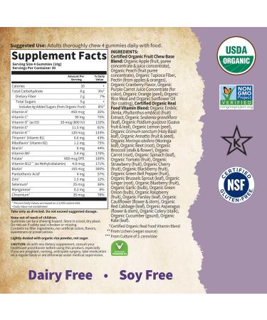 Garden of Life Organics Prental Multi Gummies 120ct & Dr. Formulated Once Daily Prenatal Probiotics 30ct - Buy Online on GoSupps.com