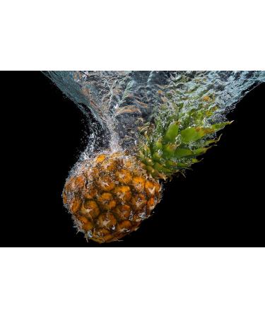 Food-United Pineapple Puree by Ponthier | 4x1kg - Premium Fruit Puree for Smoothies Sorbets & Toppings | No Artificial Additives - Buy Online on GoSupps.com