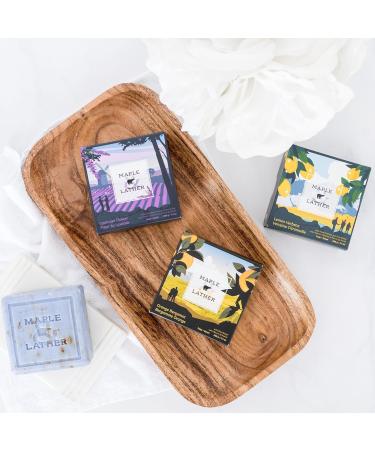 Buy Maple & Lather Triple Milled Bar Soap - Northern Mint Exfoliating & Moisturizing 209g - Sustainably Sourced from Provence France - Buy Online on GoSupps.com