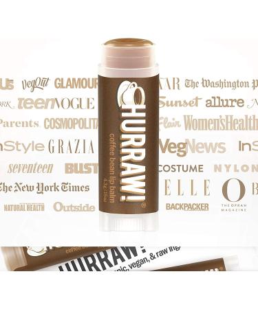 Hurraw! Coffee Bean Lip Balm - Nourishing .15 oz (4.3 g) Natural Moisturizer - Buy Online on GoSupps.com