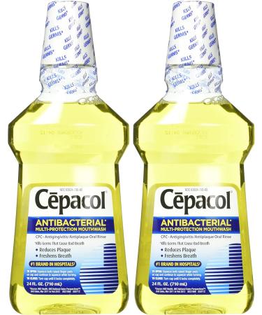 Buy Cepacol Antibacterial Mouthwash Gold 48oz (2x24oz) - International Shipping Available - Buy Online on GoSupps.com