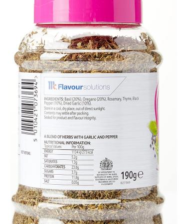 Schwartz Italian Herbs Seasoning Blend - Basil, Oregano, Rosemary, Thyme - 0.19 kg | Perfect for Pasta & Pizza Sauce - Buy Online on GoSupps.com