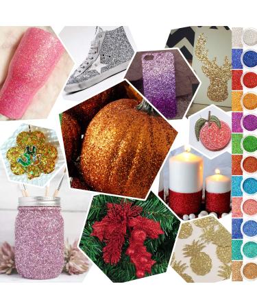 Warmfits Holographic Nail Glitter - 12 Colors Superfine Festival Powder for Nail & Body Art - Buy Online on GoSupps.com