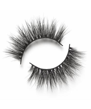 Lilly Lashes 3D Mink Miami | False Eyelashes | Dramatic Look and Feel | Reusable | Non-Magnetic | 100% Handmade & Cruelty-Free