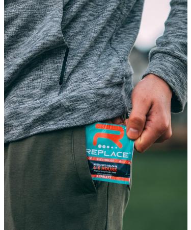 Buy Replace Sustained Release Electrolytes - Zero Sugar Vegan Non-GMO - 10 Packets for Hydration & Muscle Recovery - International Shipping - Buy Online on GoSupps.com