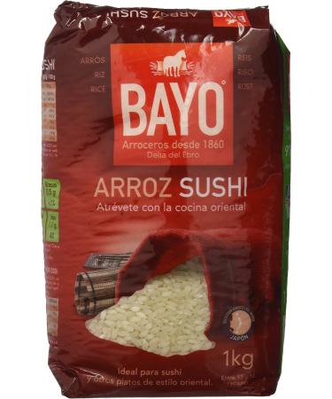 Bayo Sushi Rice Pack of 12 x 1000 g Total 12 000 g