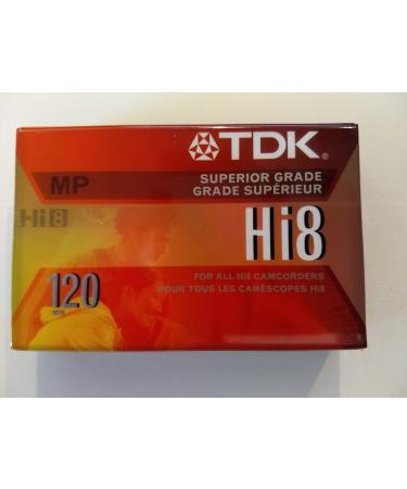 TDK HI8 120 MP Superior Grade Camcorder Tape - Buy Online on GoSupps.com