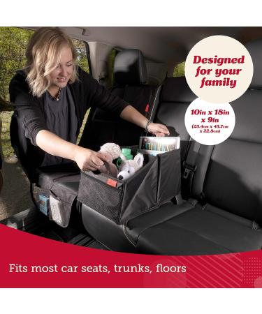 Lusso Gear Car Seat Organizer - 9 Storage Compartments for Adults & Kids (Geometric) - Buy Online on GoSupps.com