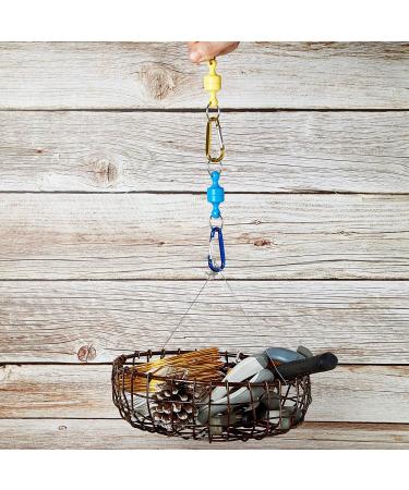 Boao 5-Piece Magnetic Net Release Holder Clip Keychain Hook for Fly Fishing - Metal Hooks - Buy Online on GoSupps.com