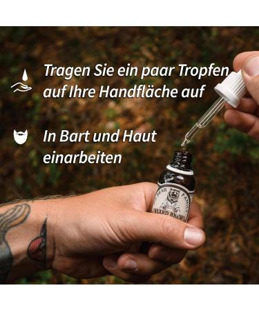 MR Bear Family Bart l Men - Nourishing Citrus Beard Oil with Jojoba & Argan Oil - Supports Beard Growth - Moisturizer 60ml - Buy Online on GoSupps.com