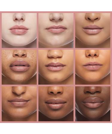 Pure Cosmetics Lip Gloss In the Buff - Hydrating Lip Makeup with Jojoba Oil, Sweet Almond Oil, and Vitamin E | LED Applicator & Mirror | Cruelty-Free & Talc-Free - Buy Online on GoSupps.com