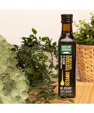 Buy Organic Toasted Sesame Oil 250ml - Premium Quality International Shipping - Buy Online on GoSupps.com