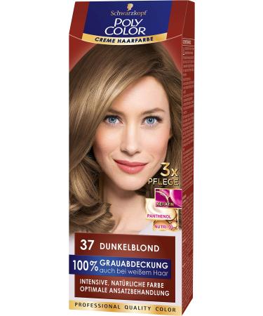 Schwarzkopf Poly Colour Cream Hair Colour 37 Dark Blonde 115 ml