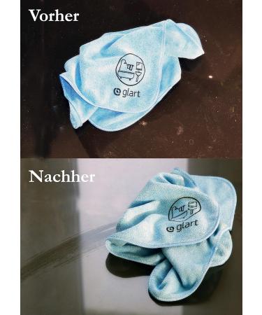 GLART 4PAS Microfiber Towels Set - 3 Ultra-Absorbent Bath Kitchen & Household Towels for Superior Cleaning - Perfect for Bathroom Shower & More - Buy Online on GoSupps.com