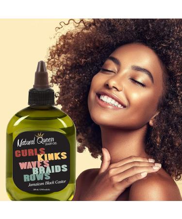 Jamaican Black Castor Hair Oil - Natural Queen Curls, Kinks, Waves, Braids, Rows 7.78 oz - Buy Online on GoSupps.com