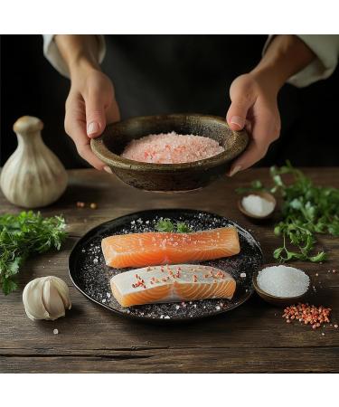  HAF HAF 1 x 500g Pink Crystalline Salt 2-5mm - 100% Natural Unrefined from Pakistan Rich in Minerals Ideal for Cooking Seasoning and Salt Mills Hand Extracted and - Buy Online on GoSupps.com