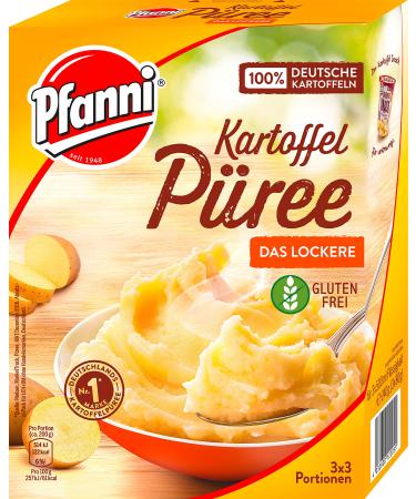 Pfanni Mashed Potatoes The classic particularly light 3 x 3 portions pack of 7 (7 x 240 g)