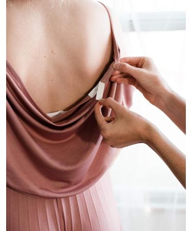 Fearless Tape - Double Sided Fashion Tape (50 Strip Pack) | Strong Adhesive, Gentle on Skin & Fabric | Transparent - Perfect for All Skin Tones - Buy Online on GoSupps.com