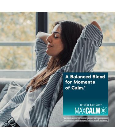 Natural Vitality MaxCalm Magnesium Complex Capsules | Advanced Formula & Enhanced Absorption | Gluten Free & Vegan Supplement | 90 Count - Buy Online on GoSupps.com