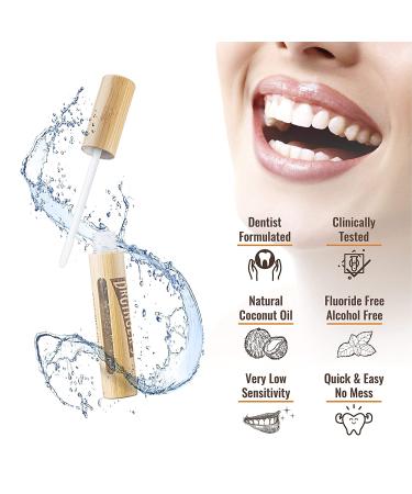Dr. Ginger's Coconut Oil Tooth Whitening Pen - 0.35 oz, Coconut Mint Flavor - Effective Teeth Whitening Solution - Buy Online on GoSupps.com