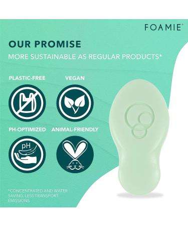 Foamie Nettoyant visage l'aloe vera savon solide hydratant visage pour peaux normales et s ches savon visage sans plastique et 100% vegan 60g - Buy Online on GoSupps.com