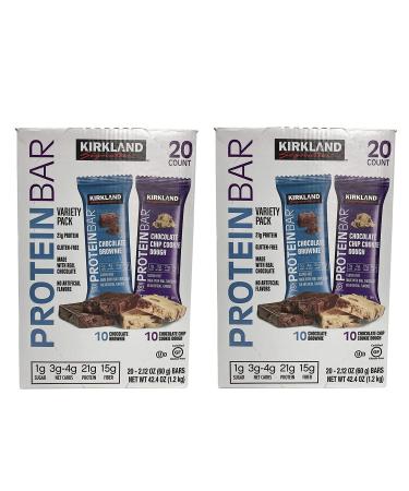 Kirkland Signature Protein bar Energy Variety Pack (Family Bundle)