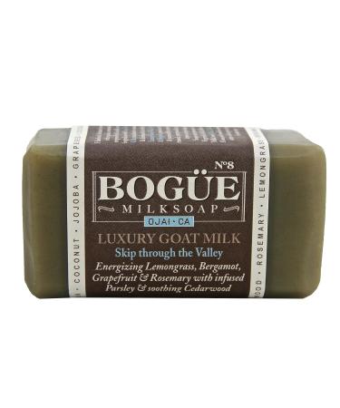 Handmade Goat Milk Soap No.8 - Cedarwood Lemongrass Rosemary & Bergamot - 12 Pack - Eco-Friendly International Shipping - Buy Online on GoSupps.com