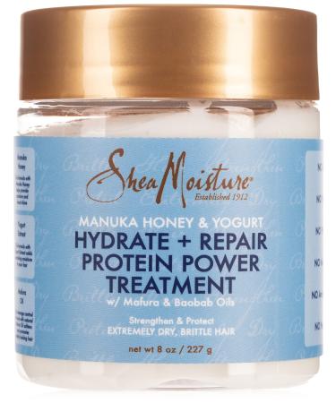 SheaMoisture Manuka Honey & Yogurt Hydrate + Repair Protein Power Treatment  8 oz (227 g)