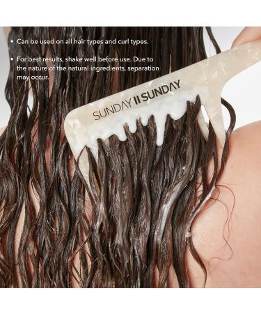 SUNDAY II SUNDAY Signature Replenishing Conditioner - Hydrate & Restore Dry Damaged Hair Decrease Breakage 12 fl oz - Buy Online on GoSupps.com