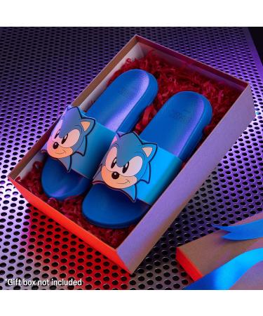 Sonic the Hedgehog Summer Flip Flops | Kids Bathing Shoes Size 28-34 | Blue EU 30 | International Shipping Available - Buy Online on GoSupps.com