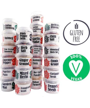 Ginger Ground 500g - Gluten-Free & Vegan Seasoning Spice for Everyday Cooking | Large Bags of Herbs & Blends for Marinades, Sauces, Frying, Baking, Grilling - Buy Online on GoSupps.com