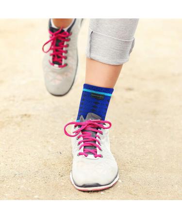 Buy Bonmedico Non-Slip Ankle Bandage - Support for Men & Women | Achilles Tendon Wellness Gift - Unisex Large Blue - Buy Online on GoSupps.com