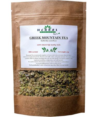 Greek Mountain Tea Shepherd Dried Herb - Immune Support - 50g - Sideritis - Herbal Remedies by J. - Gojnik - Buy Online on GoSupps.com