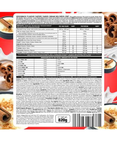 Honest Whey Protein Powder Rice Pudding Cinnamon 820g - Instant Soluble Protein with EAA & BCAA for Optimal Muscle Building - Buy Online on GoSupps.com