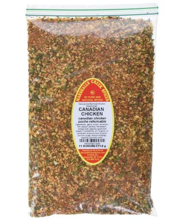Marshalls Creek Spices Marshalls Creek Kosher Spices Canadian Chicken No Salt Refill 11 Oz (Compare To Montreal Seasoning ) 11 ounces Black Pepper 11 Count (Pack of S)