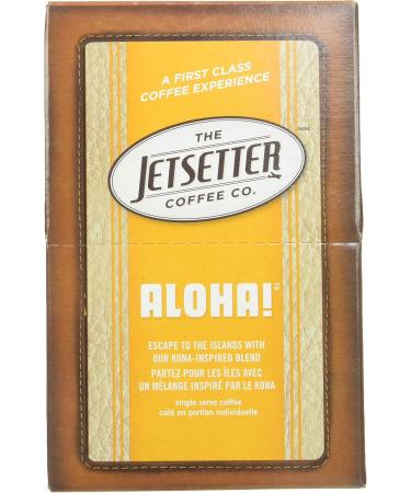 The Jetsetter Coffee Single Serve Coffee Cups Aloha! 24 Count Aloha 24 count (Pack of 1) - Buy Online on GoSupps.com
