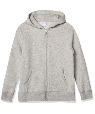 Amazon Essentials Boys and Toddlers' Fleece Zip-Up Hoodie Sweatshirt 2 Years Light Grey Heather - Buy Online on GoSupps.com