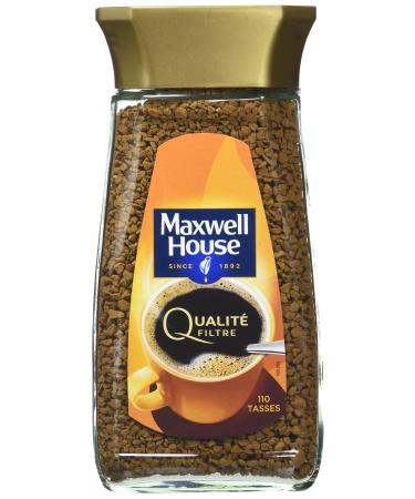 MAXWELL HOUSE SOLUBLE COFFEE JAR 200GR