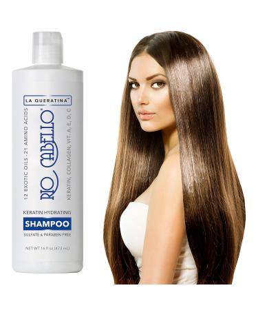 Keratin Hydrating Shampoo & Conditioner Set | Sulfate Free Argan Oil 12 Oils Biotin & Keratin - Best for All Hair Types - Buy Online on GoSupps.com