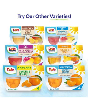 Dole Pineapple Tidbits in 100% Juice - Gluten Free Healthy Snack, 4oz Cups (Pack of 24) - Buy Online on GoSupps.com